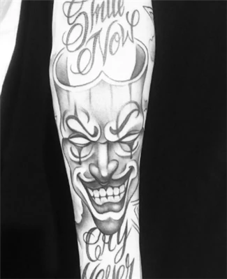 Clovn pentru tatuaj