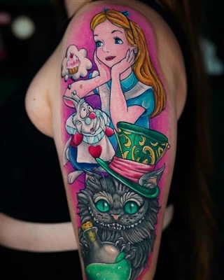 Tatuajele colorate câștigă popularitate