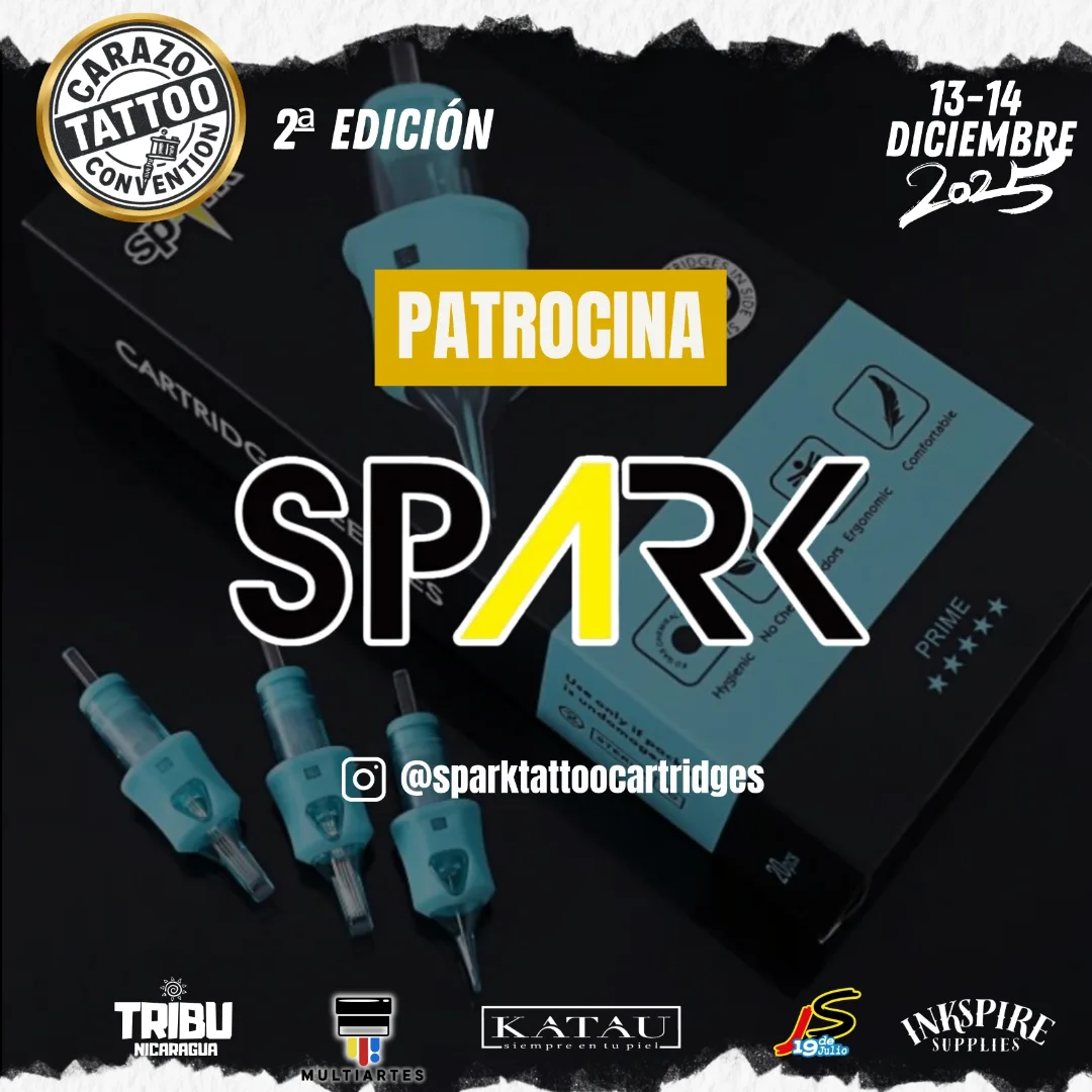 Spark Tattoo Sponsori Carazo Tattoo Convention