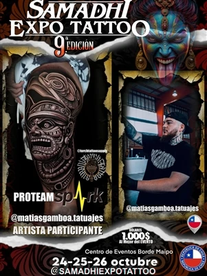 Artistul chilian @matiasgamboa.tatuajes s-a alăturat grupului de vedete - pen...