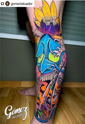 Făcut de artist @gomeztatuador din Argentina, cu # cartușe de parc