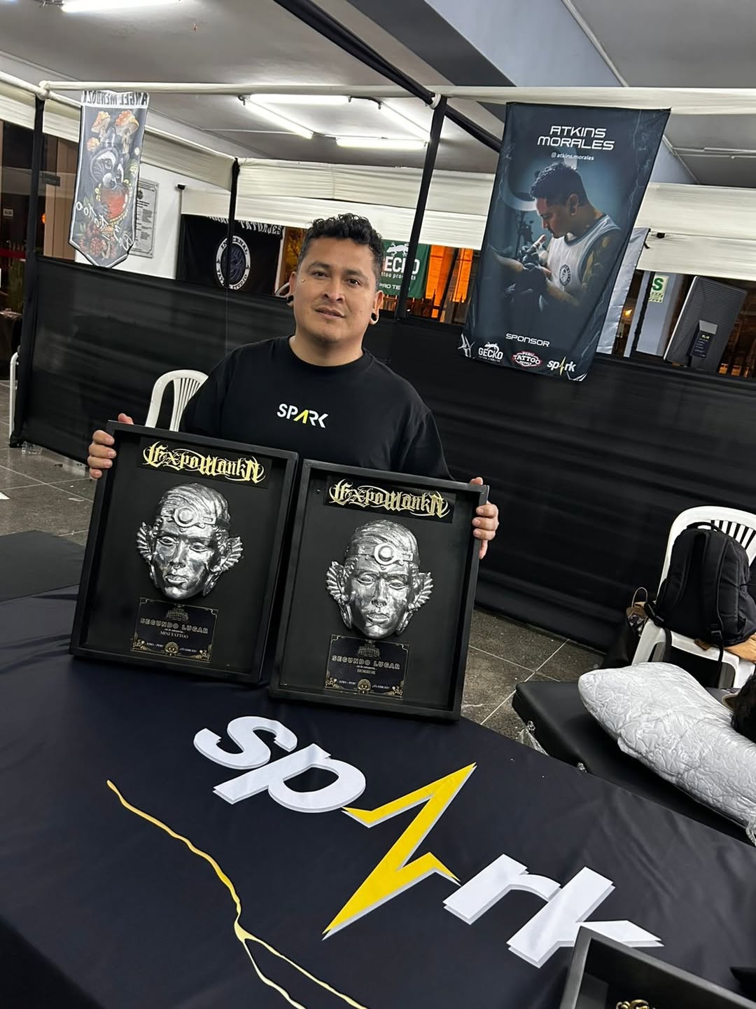 Congratulations my brother and proteam artist atkinsmorales Win The Second Place of 4