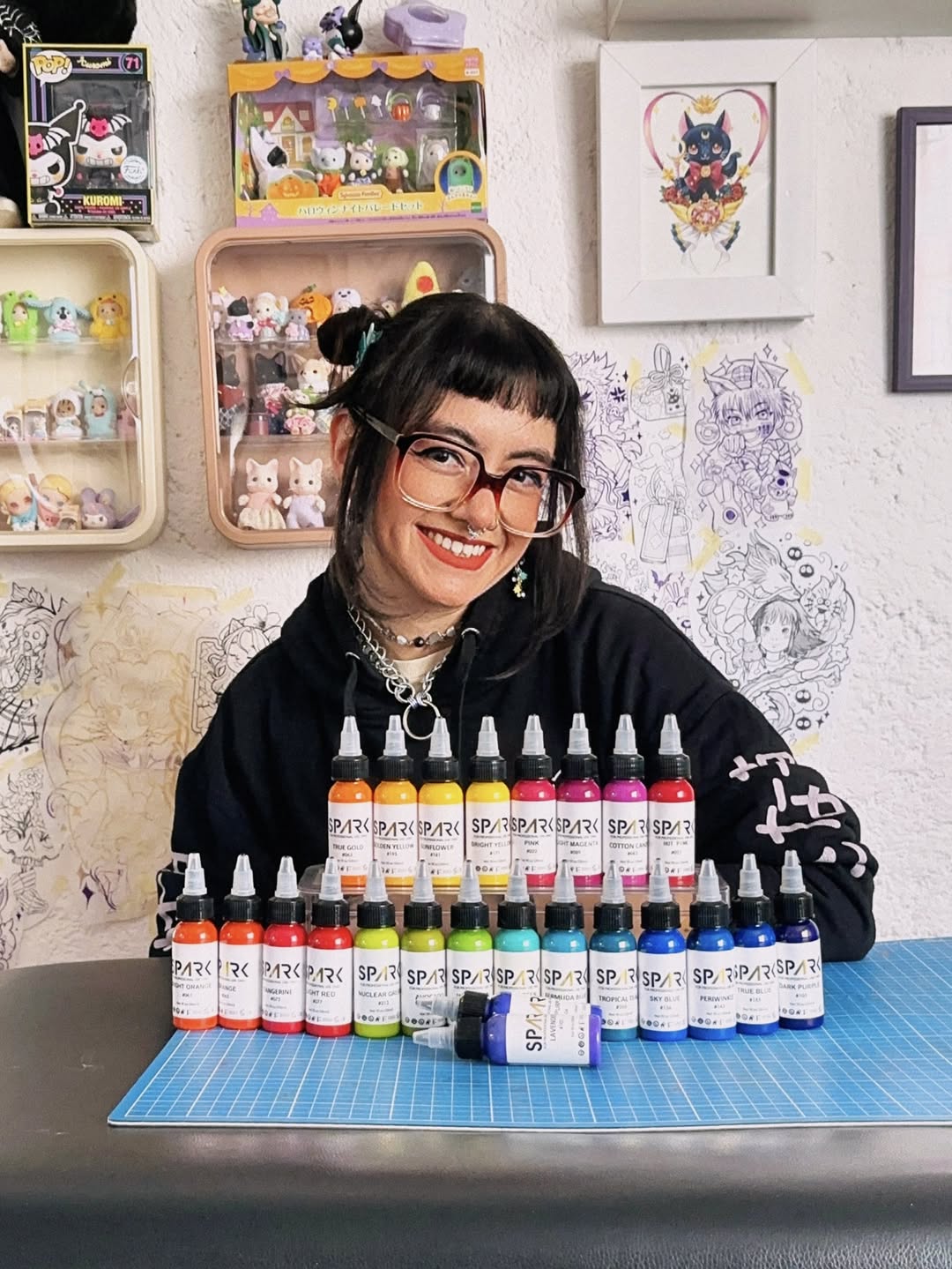 We are proud of working together with the amazing artist siamesescalante by SPARK INK Pro We are proud of working together with the amazing artist siamesescalante by SPARK INK Pro