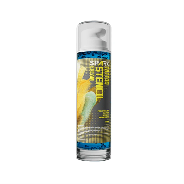 Organic 5 Oz Clear Comfortable Fast-Drying & Durable Ideal Tattoo Stencil Gel