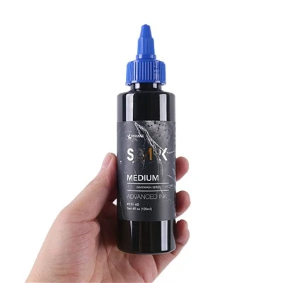 Grey Wash Black Light Paint Pigment Eternal Tattoo Ink Set