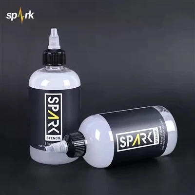 Lucruri netede 4 fl oz gel de transfer de stencil lichid lavabil pentru artiști de tatuaj pentru corp și picioare Tehnologie în vid
