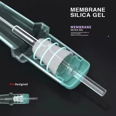 Spark Noua Membrană Transparent Shell 0,35 mm /12 Tatuaje de cartuș pentru aprovizionarea cu tatuaje