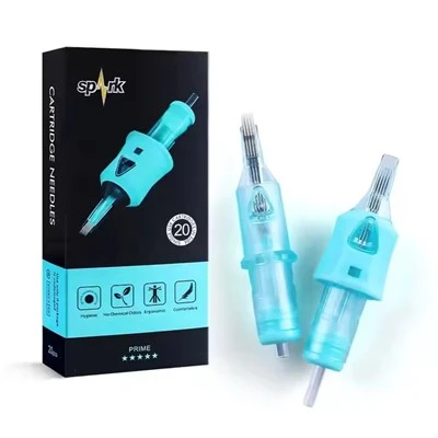 Spark SAFE Convenabil 316 Oțel inoxidabil Dimensiune M1 Premium Sterile Tatuaj de unică folosință pentru tatuage pentru arta corporală tatuaj