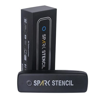Scânteie temporară portabilă de înaltă eficiență de înaltă eficiență wireless Bluetooth Imprimantă pentru tatuaj Bluetooth pentru material de hârtie de artă corporală