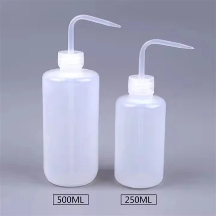 Sticlă de spălare de stoarcere din plastic de tatuaj