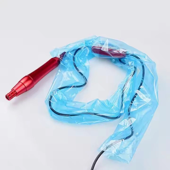 Wholesale 125pcs Disposable Blue Microblading Supplies Tattoo Clip Cord Sleeves Covers Bags