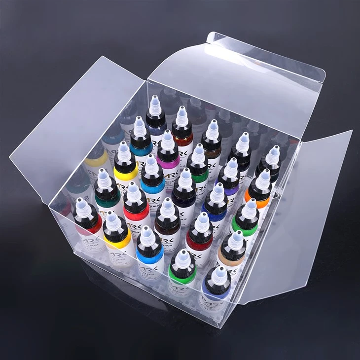 En -gros Custom High - End 1oz lung - Culoare de durată Fast Smooth Spark Premium Tatuaj permanent pentru arta corpului