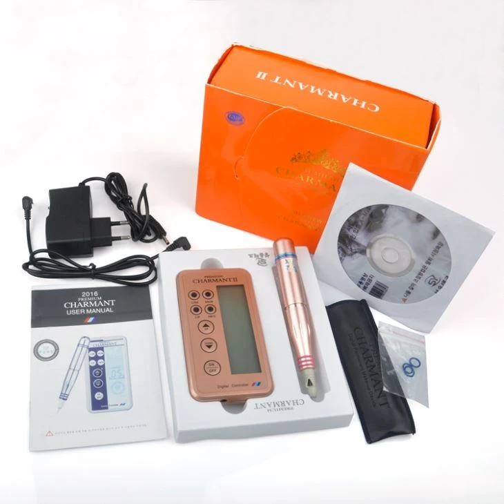 Charmant Permanent Make Up Machine Kit With Cartridge Needle