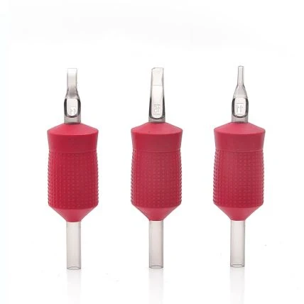 Tuburi de culoare roşie violacee unică folosinţă tatuaj 28mm