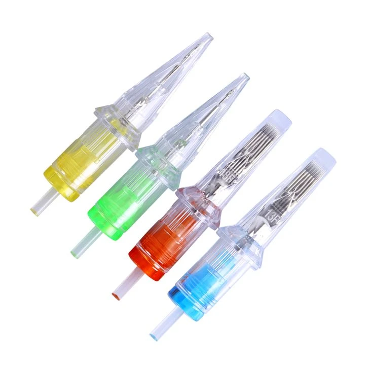 Spark Cartușe profesionale pentru tatuaje Ac cu tatuaj lung cu ac de 0.35mm