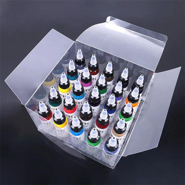 Set de 25 de culori Cerneală ușoară pentru tatuaje Spark Original Tattoo Ink Negru
