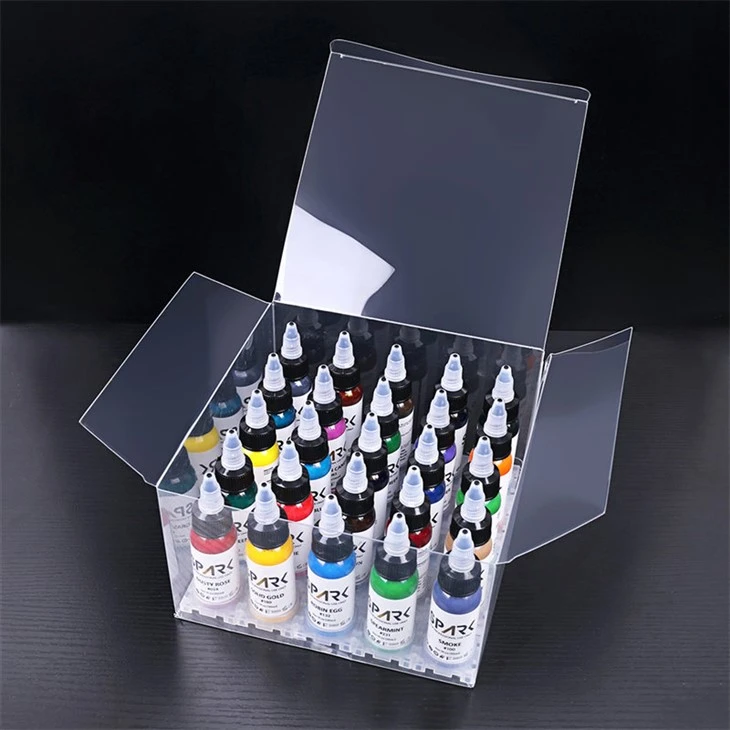 Set de 25 de culori Spark Tattoo Supply Tattoo Supply Set de cerneală premium pentru tatuaje