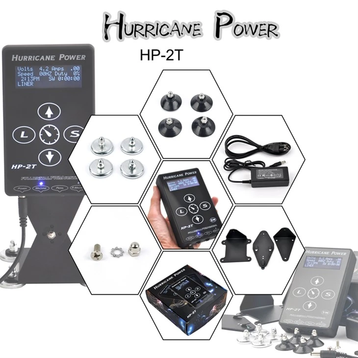 Power Tattoo Hurricane Hand Touch Tattoo Surse de alimentare