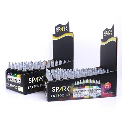 50 Seturi de culori Pigmenti Cerneala pentru tatuaje Cerneala vegana pentru tatuaje Cerneala pentru tatuaje 30ml