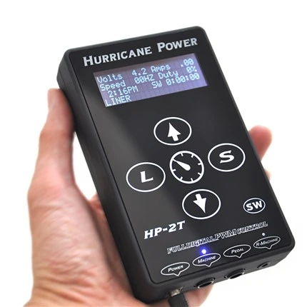 Hurricane Electric Power Supply Tattoo Digital Power Tattoo
