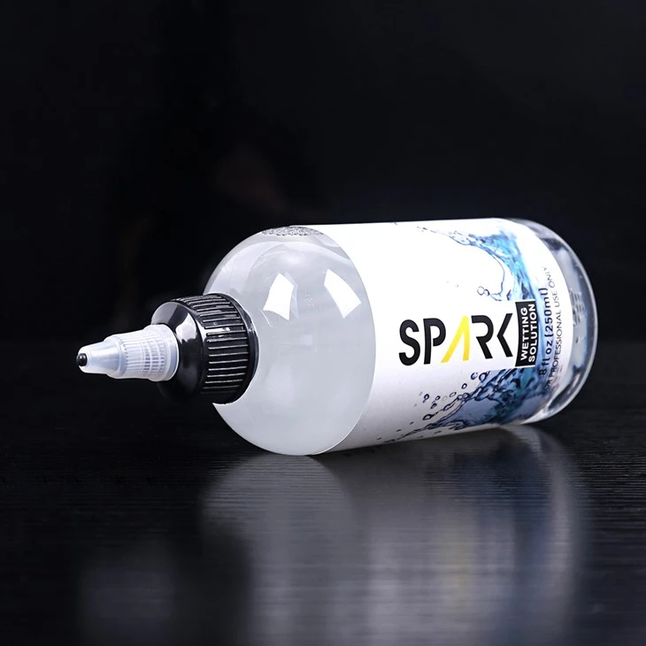 240ML 8OZ în vrac Soluție de umectare pentru tatuaje Spark Soluție de amestecare pentru tatuaje Spark Cerneală pentru tatuaje Spark