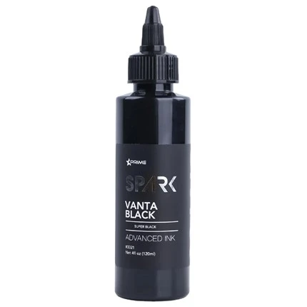 Cerneală pentru tatuaje fără plumb, 8 oz, serie de cerneală neagră, căptușeală neagră clasică, cerneală pentru tatuaje cu scânteie neagră, afișaj profesional pentru cerneală pentru tatuaje